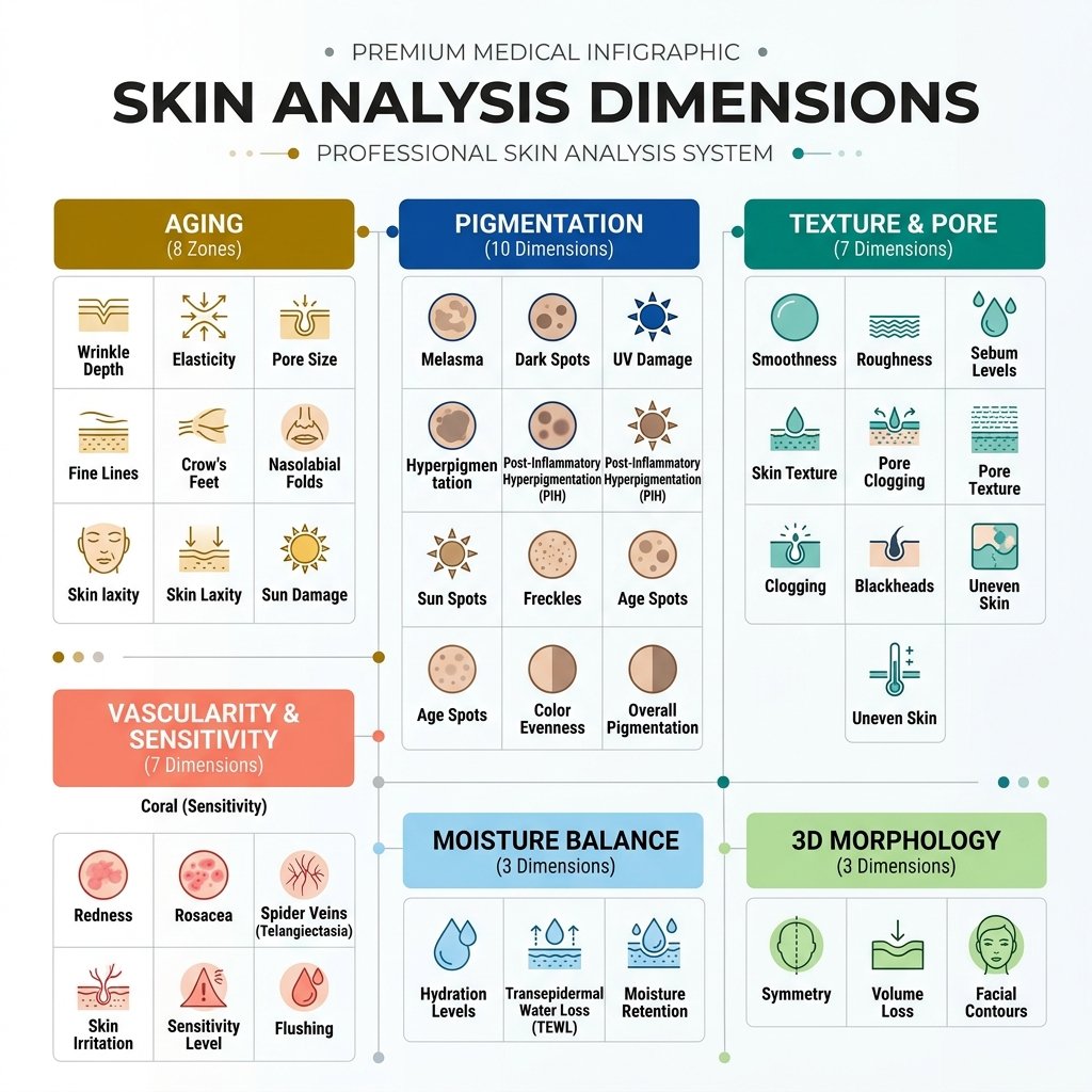 38 Skin Analysis Dimensions