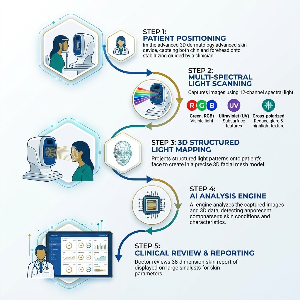 DermVision 3D Scan Workflow