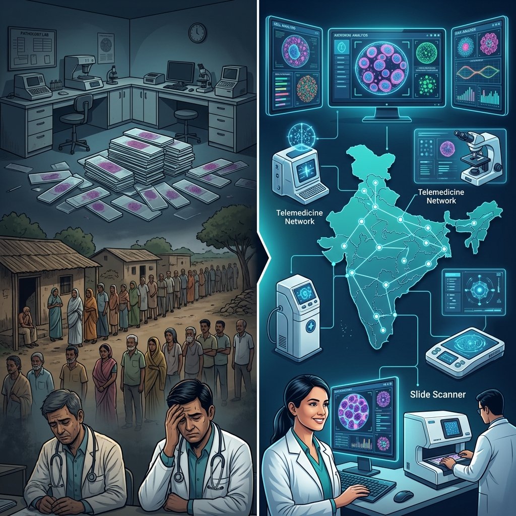India Pathology Crisis vs AI Solution