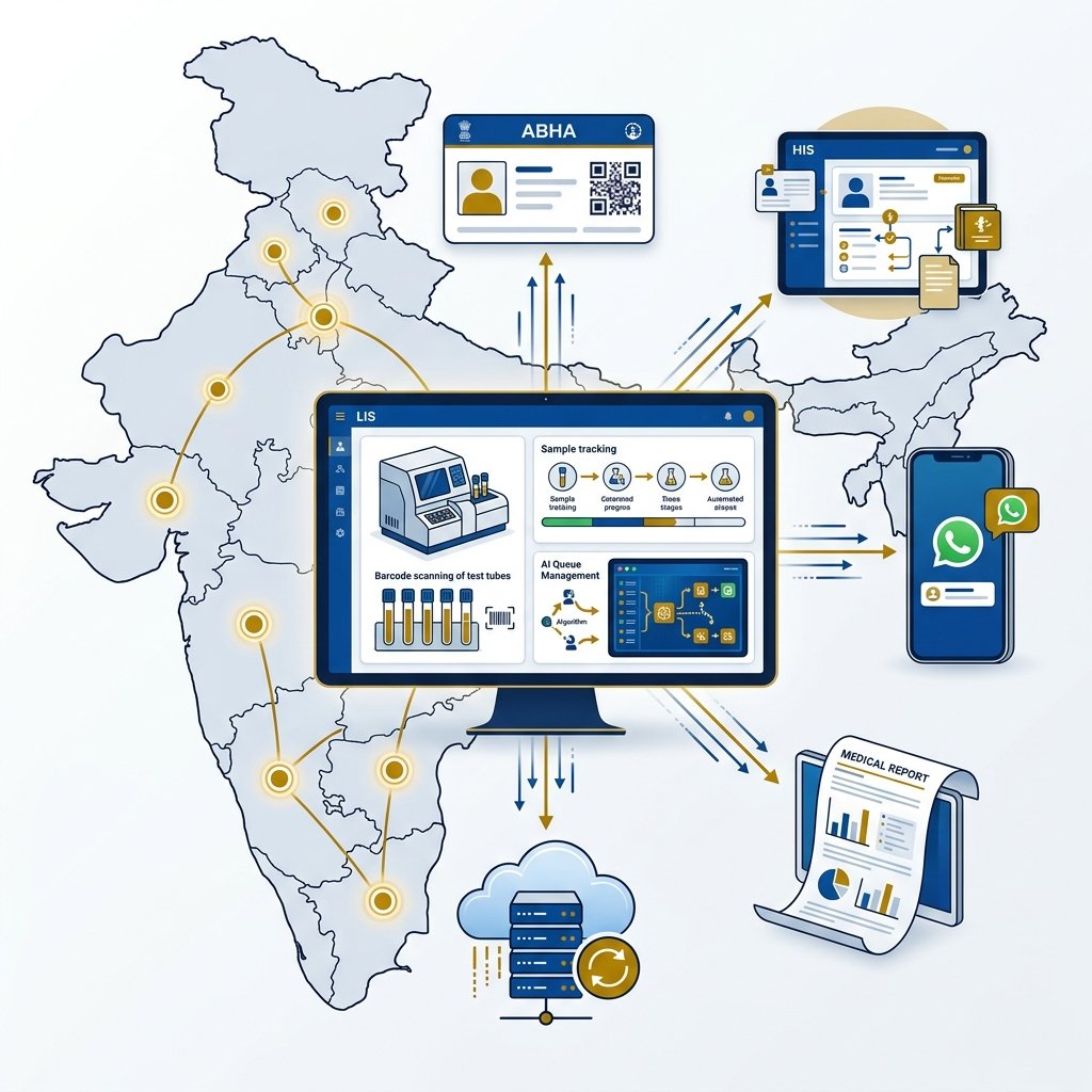 PathLIS connected to India ABDM & ABHA Ecosystem