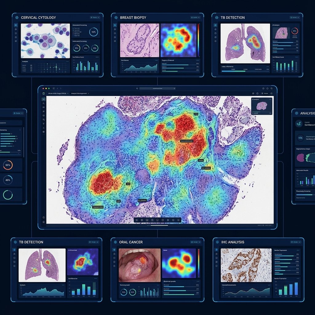 14 AI Diagnostic Modules - Heatmap Analysis Dashboard