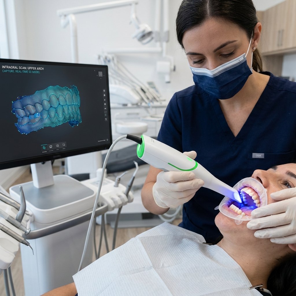 Scanning Patient Teeth
