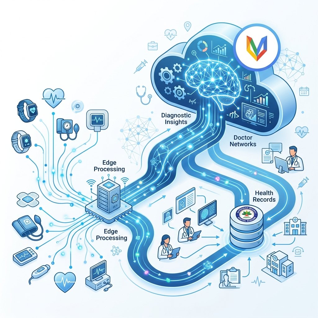 Prana MSR Health Data Flow Diagram