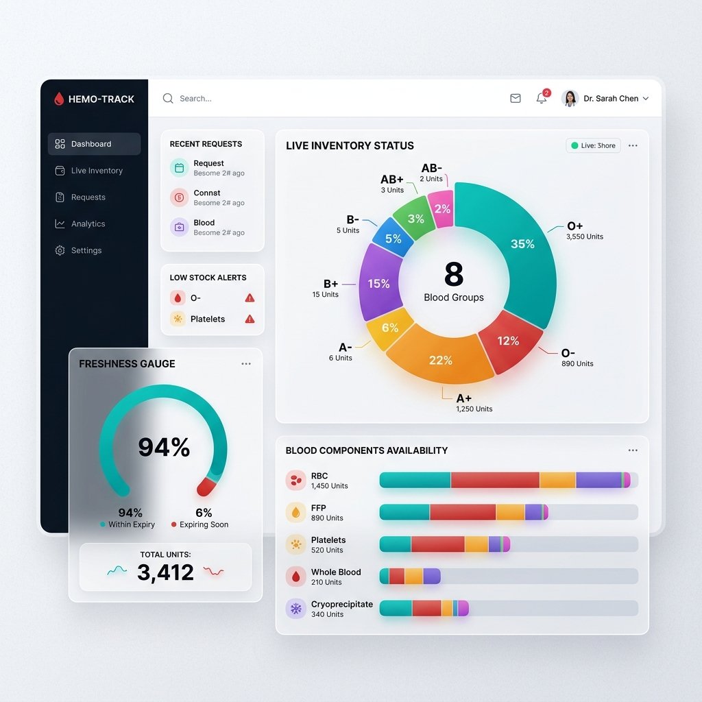 Real-Time Blood Inventory Dashboard
