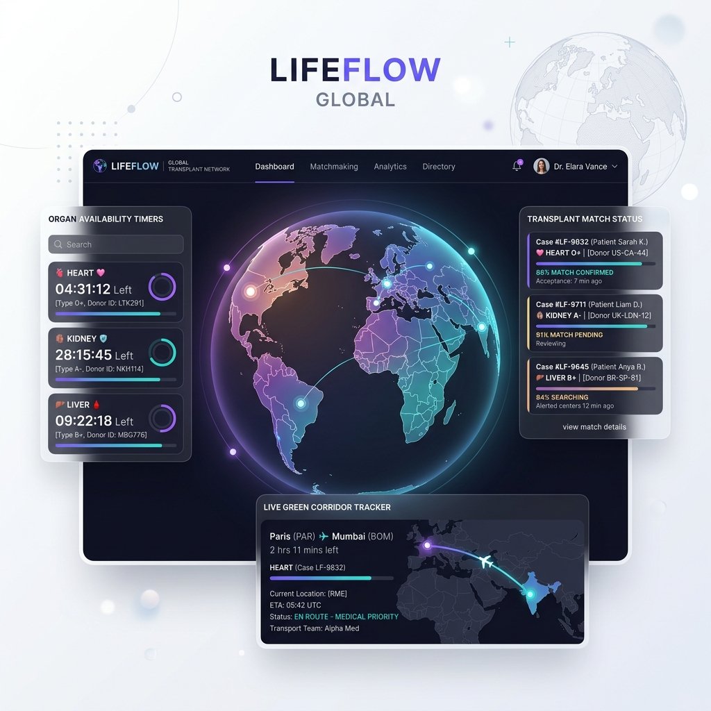 GlobeOrgan Global Transplant Coordination Platform