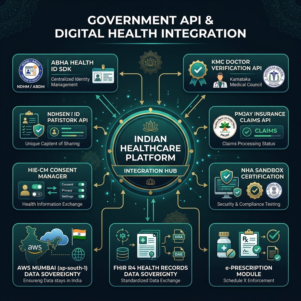 Government API & Digital Health Integration Hub