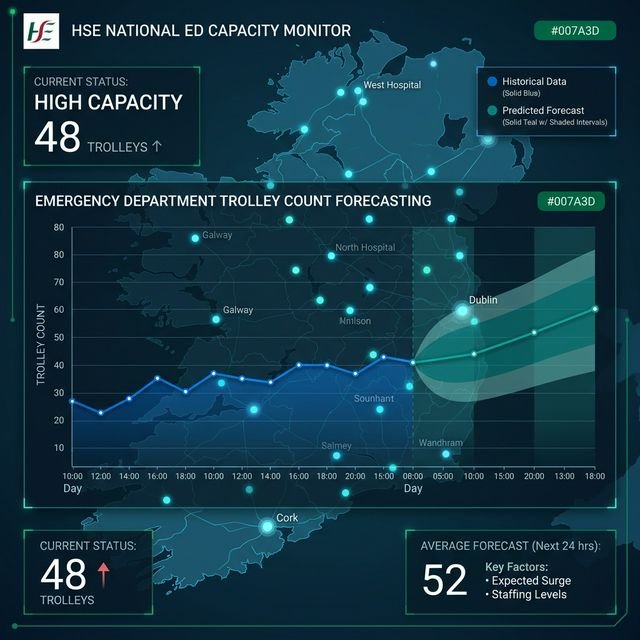 ED Trolley Count Forecasting Dashboard