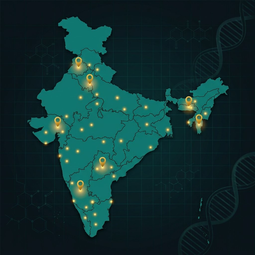 India Cancer Hotspot Map