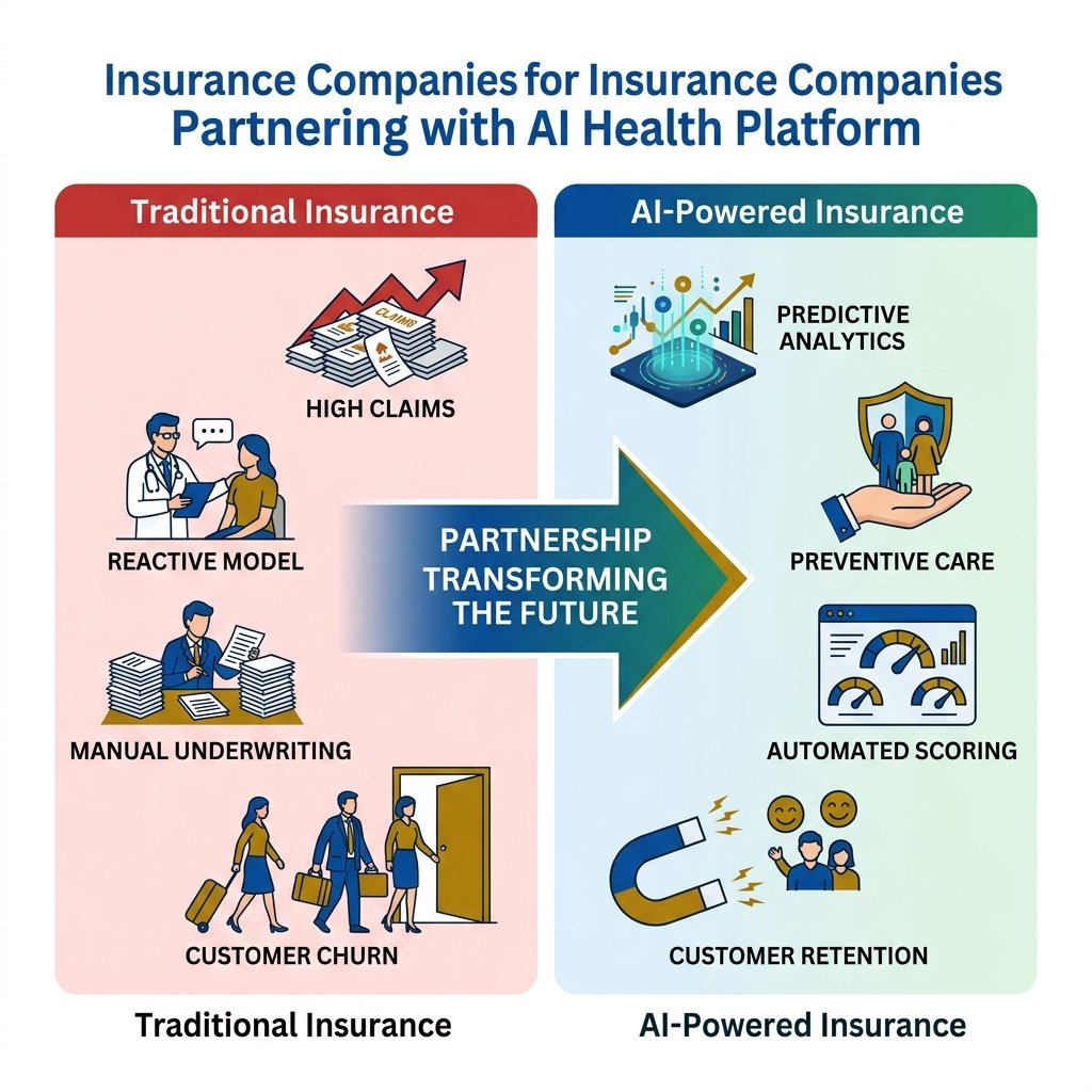 Traditional vs AI-Powered Insurance comparison