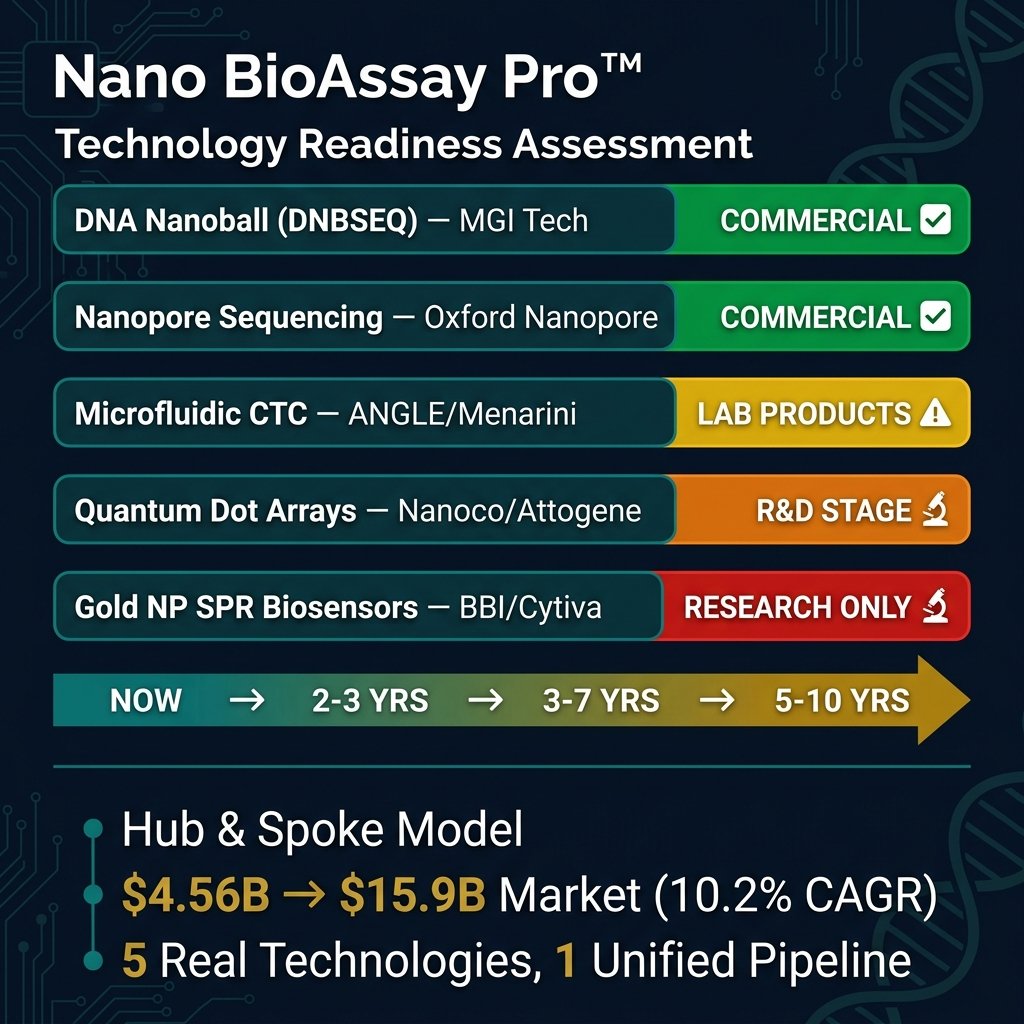 Nano BioAssay Pro Technology Readiness Assessment — 5 Technologies Fact-Checked