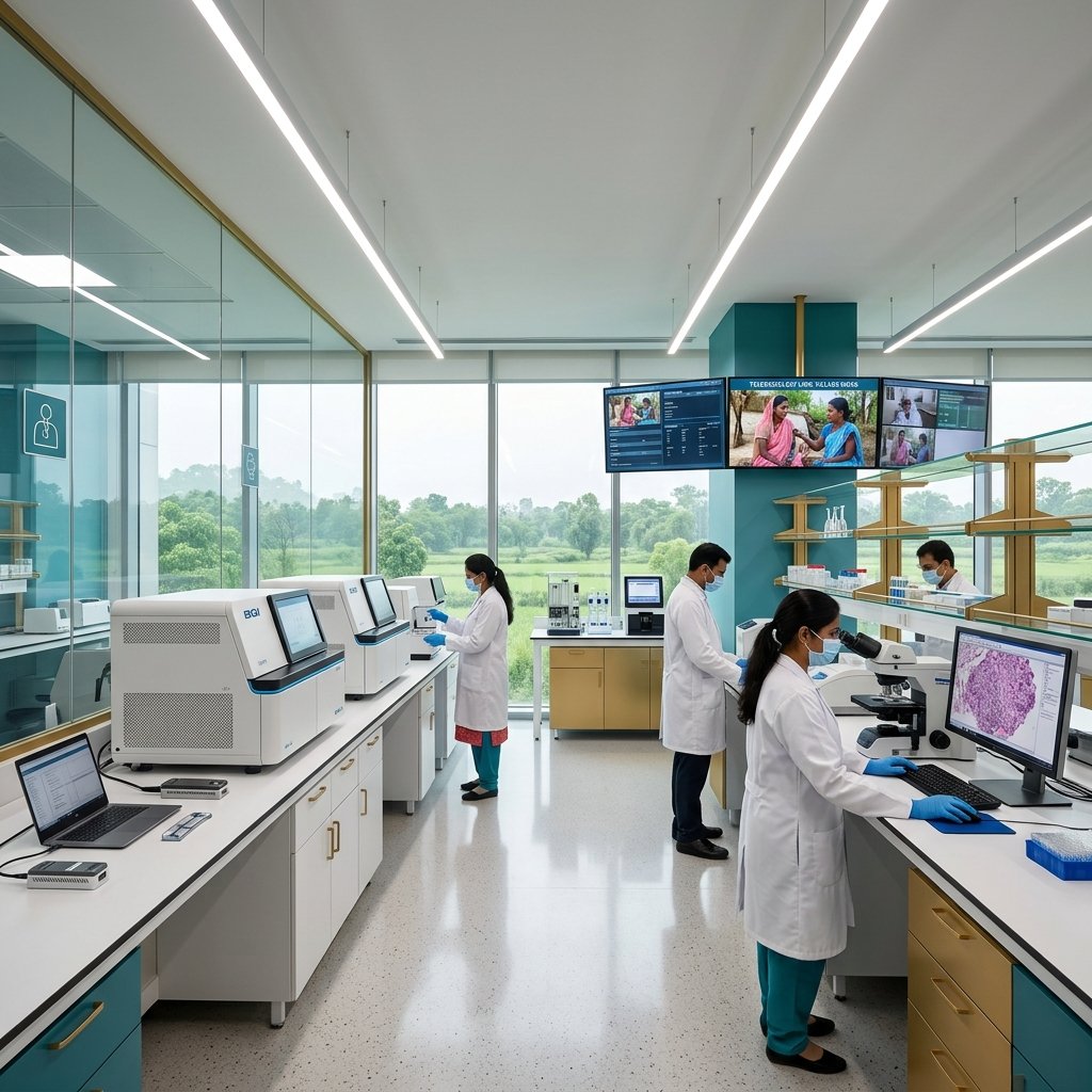 MSR Regional Diagnostic Hub — BGI DNBSEQ, Nanopore, Digital Pathology, Telemedicine