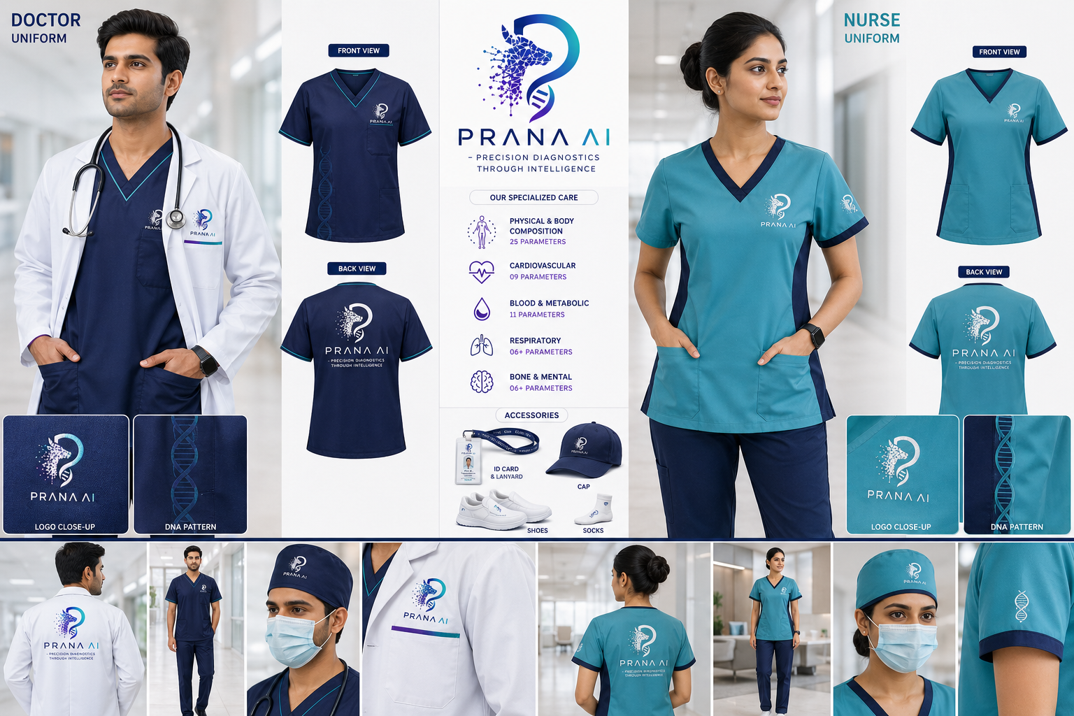 Prana MSR Health Logo Concept