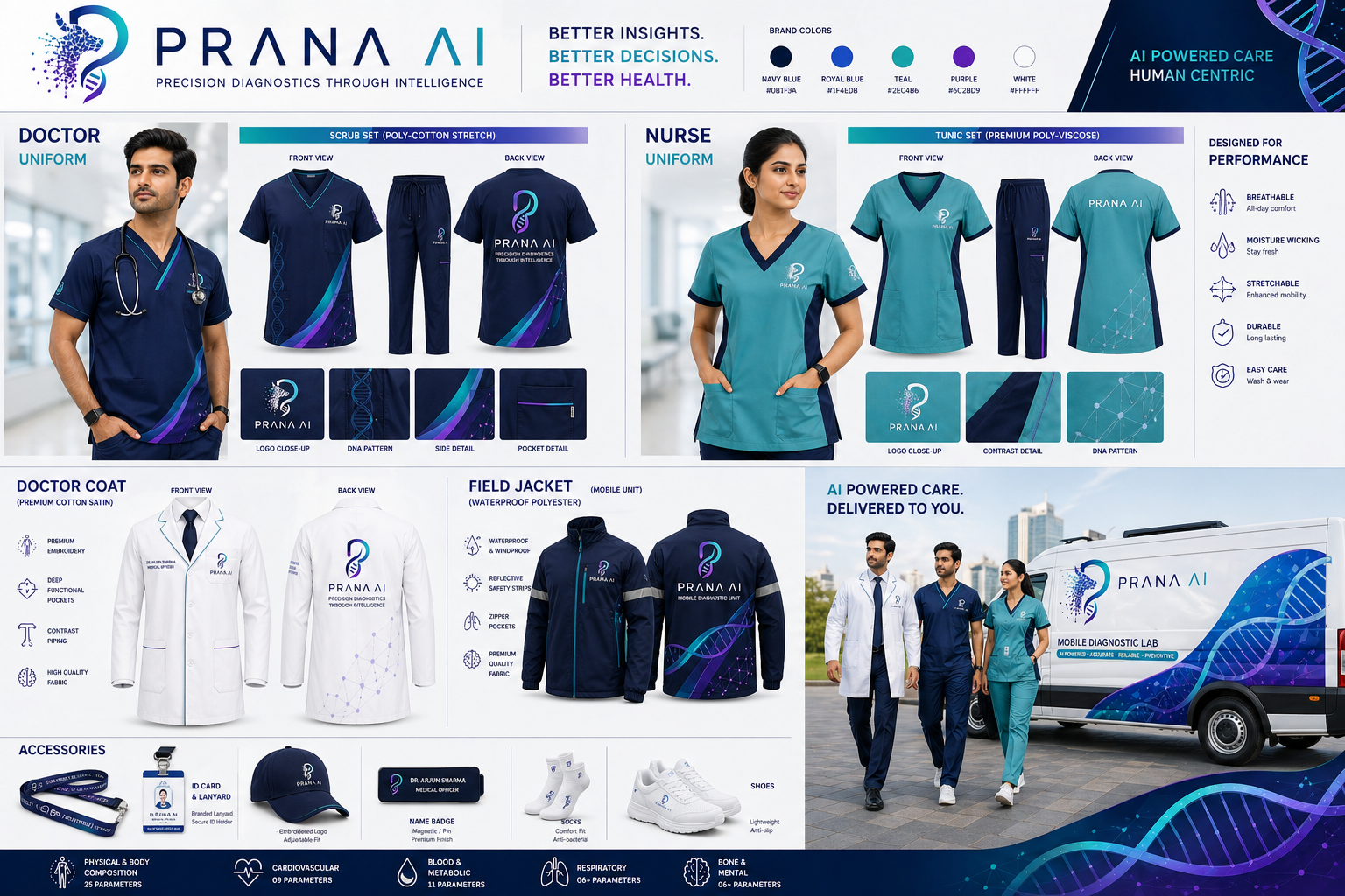 Prana MSR Health Logo Concept
