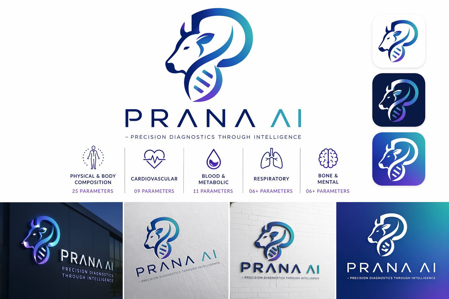 Prana MSR Health Logo Concept