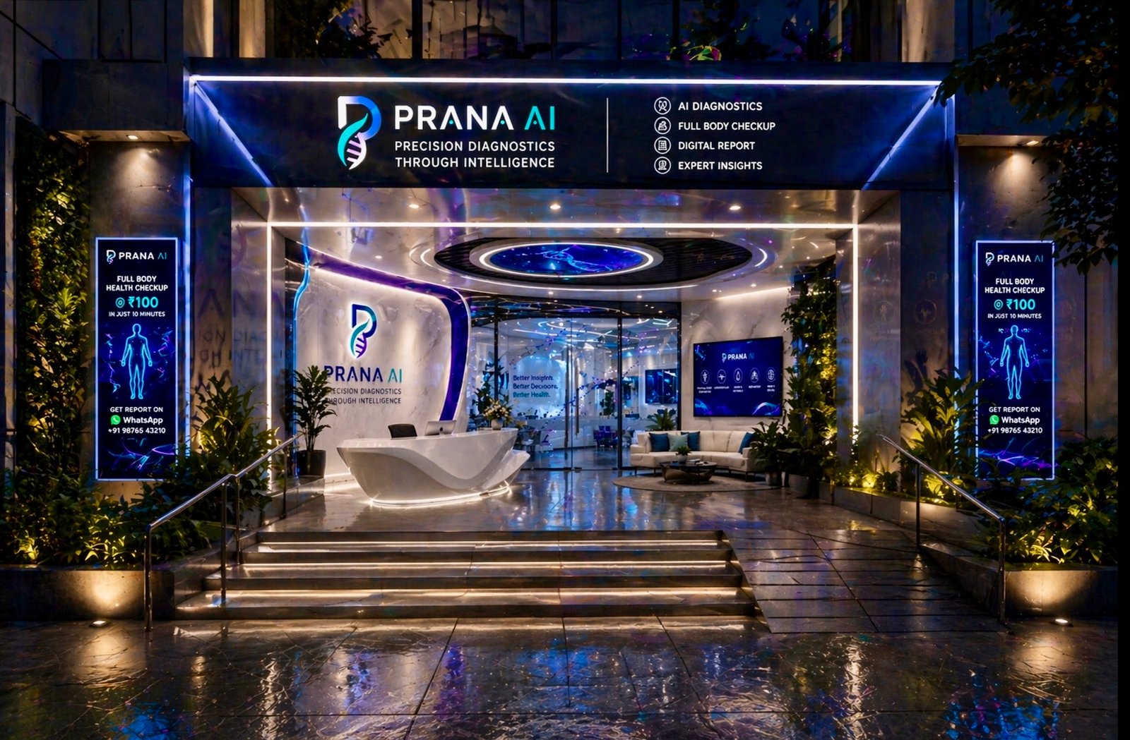 Prana MSR Health Logo Concept