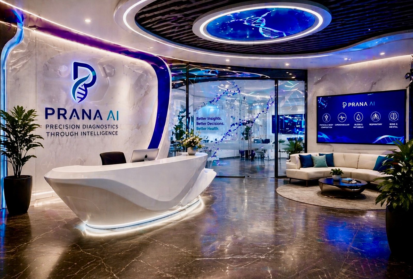 Prana MSR Health Logo Concept