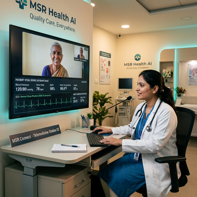 MSR Connect Doctor Telemedicine Station