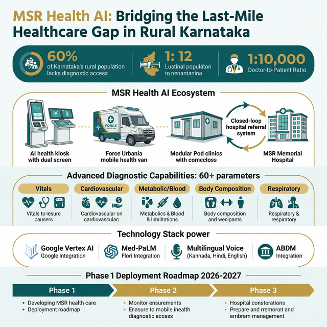 MSR Health AI Infographic
