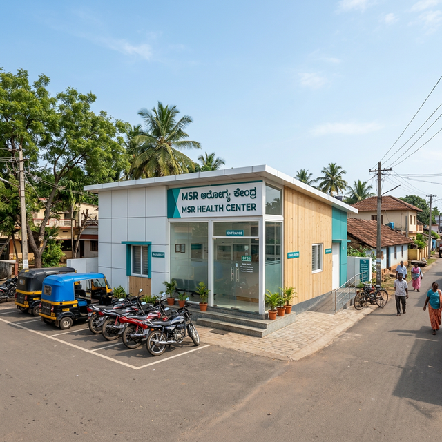 MSR ಪಾಡ್ ಕ್ಲಿನಿಕ್ - Pod Clinic 500 sqft exterior