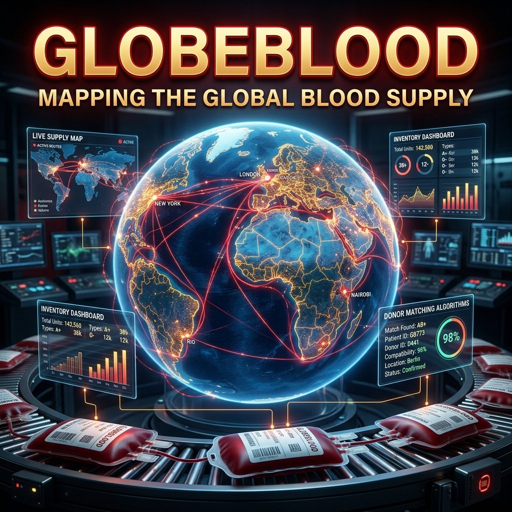 GlobeBlood — Mapping the Global Blood Supply