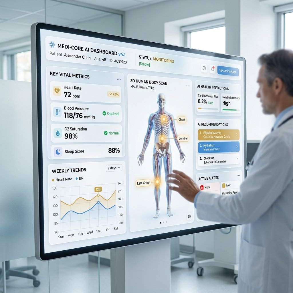 Prana AI Clinical Dashboard