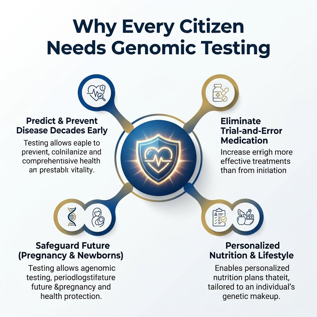 Why Every Citizen Needs Genomic Testing