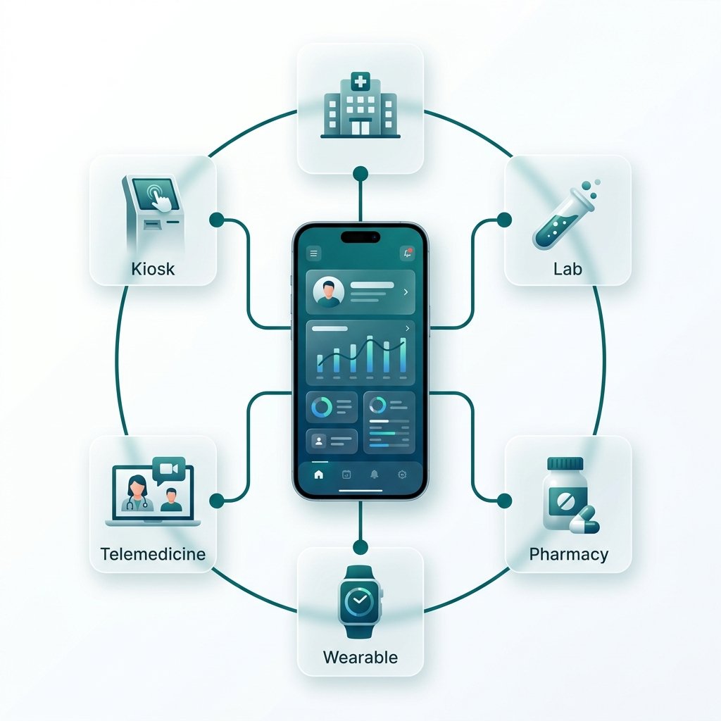 Prana AI Data Ecosystem — All Health Sources Connected