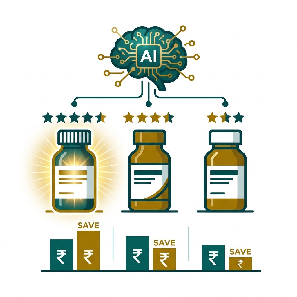 AI Generic Brand Comparison and Rating