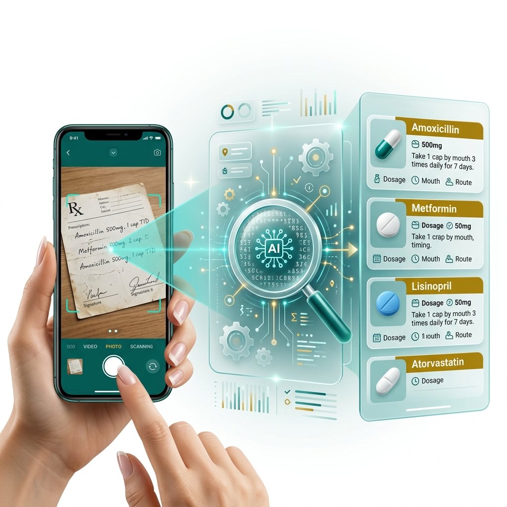 AI Prescription OCR Scanning