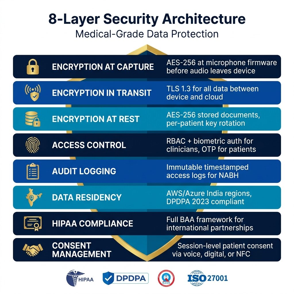 Prana Talk Security Architecture