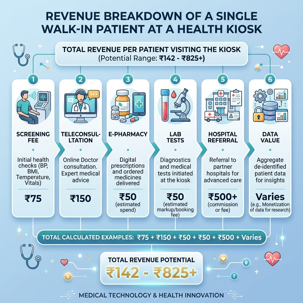 Revenue per Walk-in Patient